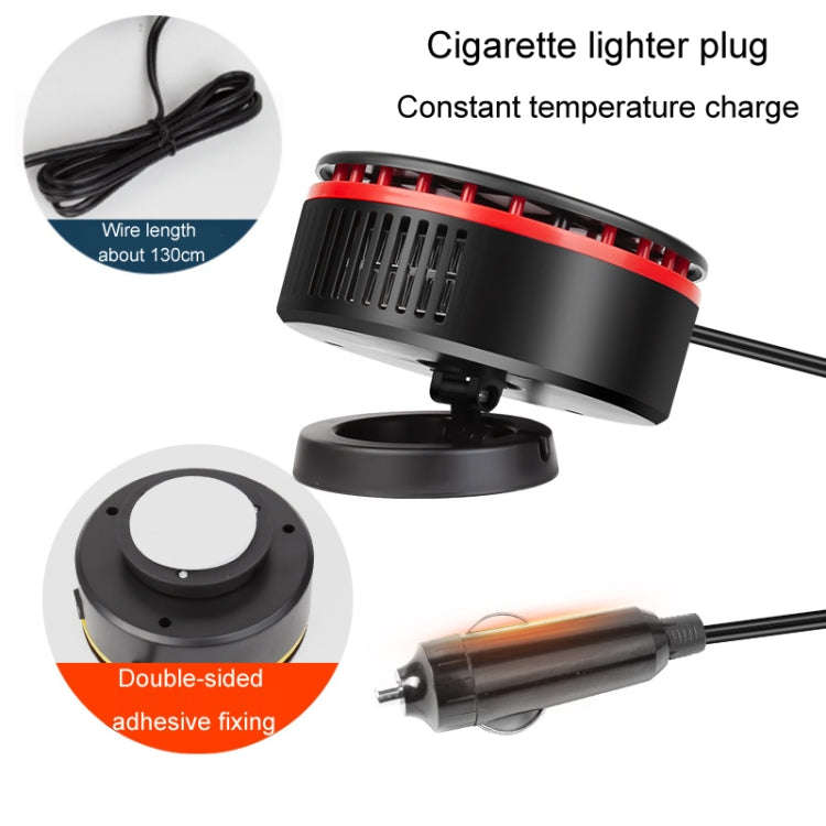 12V Car Heater 360 Adjustable Defogging Defrosting Heating Fan Heating Cooling Function Windscree...