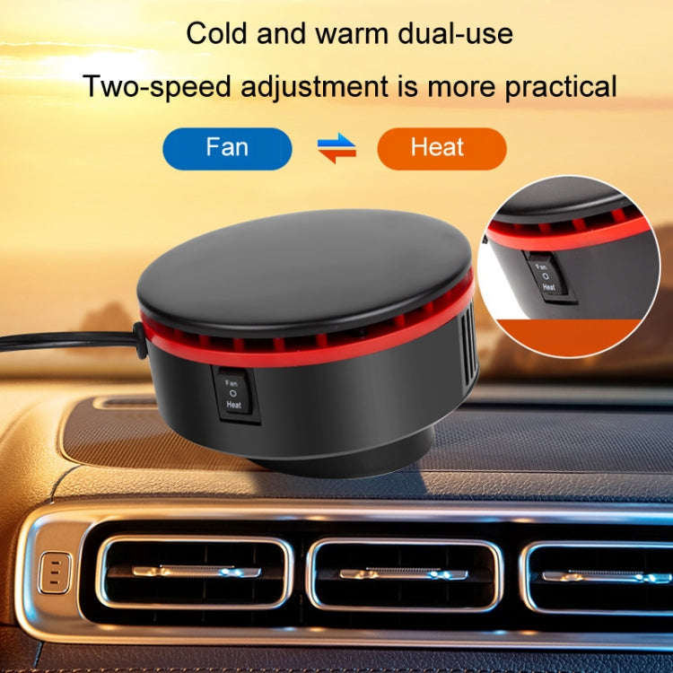 12V Car Heater 360 Adjustable Defogging Defrosting Heating Fan Heating Cooling Function Windscree...