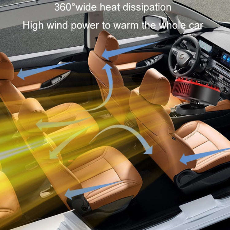 12V Car Heater 360 Adjustable Defogging Defrosting Heating Fan Heating Cooling Function Windscree...