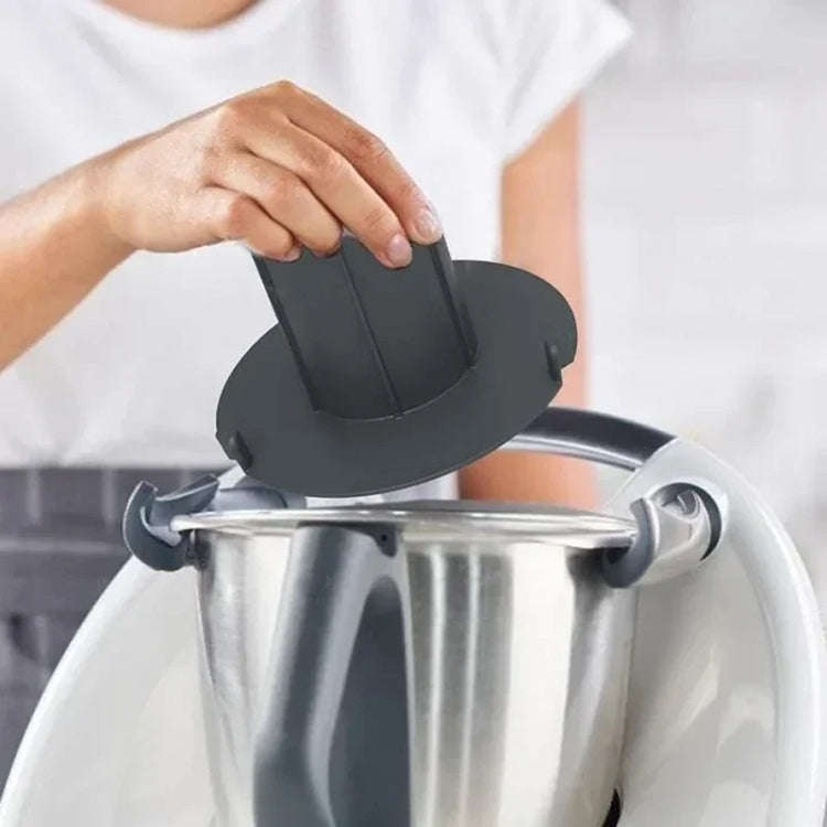 For Thermomix TM31 Blender Splash Guard Lid Anti-Splash Cover(Black)