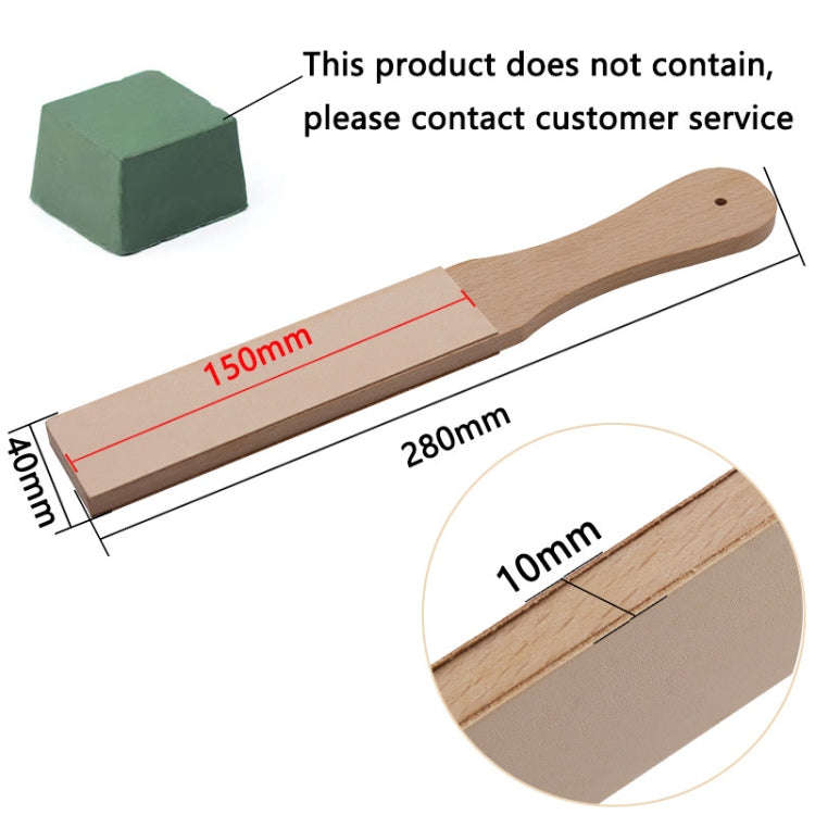 DIY Leather Tool Double Sided Sharpening Board(280mm)