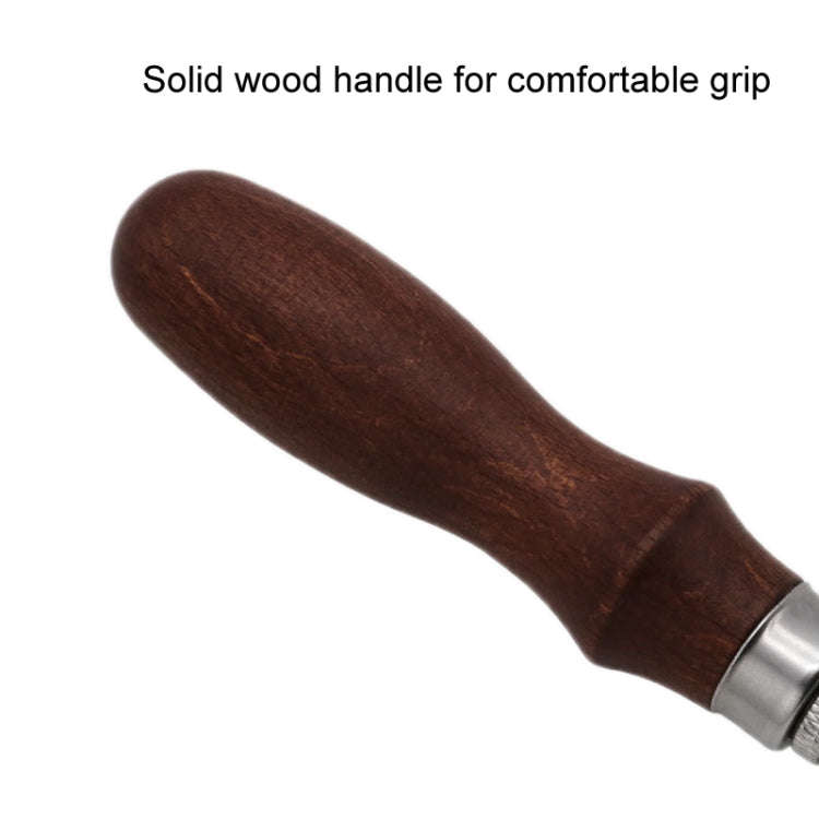 7 In 1 Leather Edge Presser Groove Cutter Edge Trimmer(Brown)