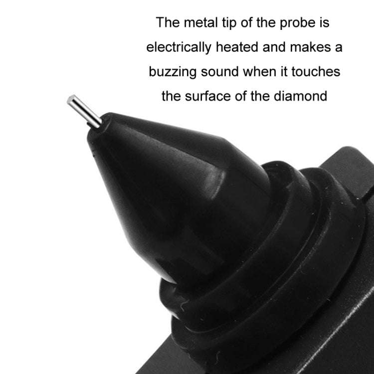 Thermal Conductivity Meter Diamond Test Pen Crystal Hardness Identification Instrument(No Battery)