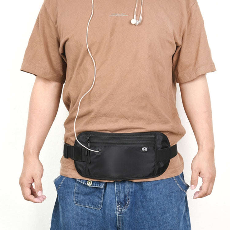 Sports Running Waist Pack Outdoor Fitness Large Capacity RFID Blocking Wallet Waterproof Phone Wa...