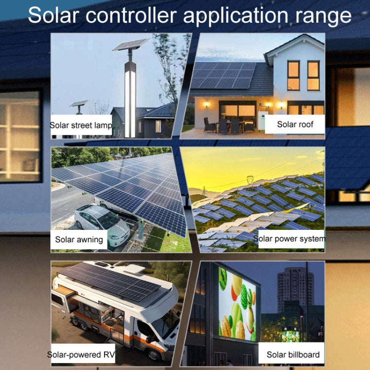 12V/24V 10A MPPT Smart Solar Charge Controller, Model: CM-D10