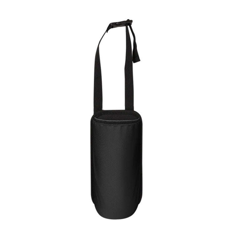 Small Car Fire Extinguisher Storage Bag Auto Seatback Bag Cup Holder