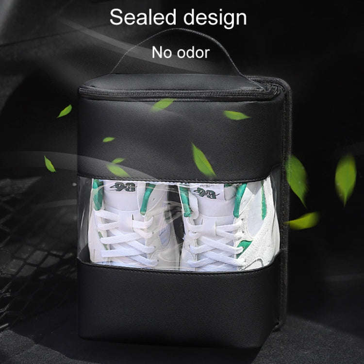 Large Portable Car Shoe Organizer Automobile Trunk Shoe Box Storage Supplies