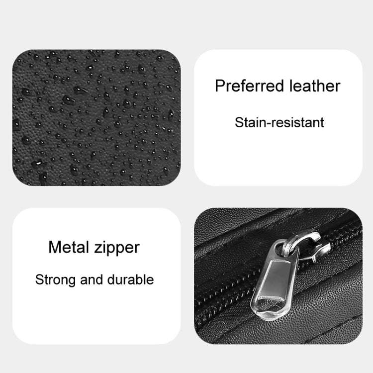 Car Seatback Storage Hanging Bag Vehicle Multifunctional Storing Tissue Box, Style: No Built-In B...