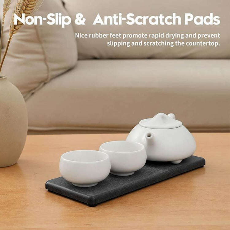 2pcs /Set Absorbent Coaster Diatomaceous Earth Drying Mat Bathroom Quick-drying Drainage Mat, Siz...