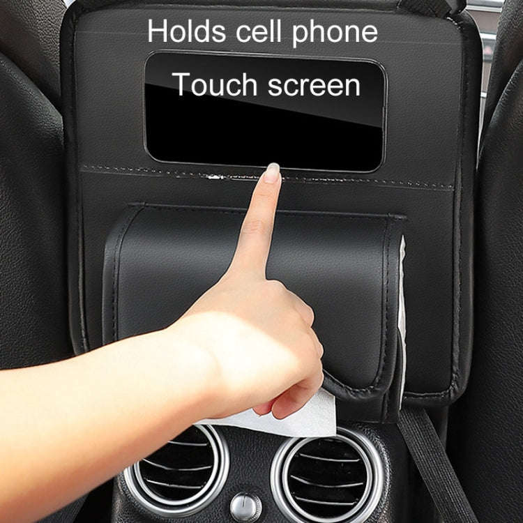 Car Armrest Box Storage Bag Auto Interior Multi-Functional Shelf, Style: With Built-In Bucket