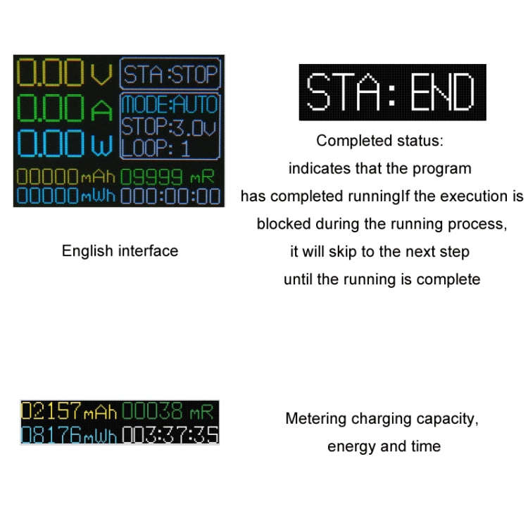 18650 Lithium Battery Capacity Automatic Charge Discharge Internal Resistance Tester(XHD0034)