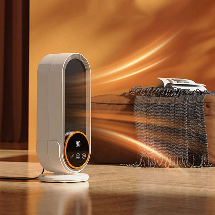 E68 1200W PTC Ceramic Heating Desktop Heater Smart Electric Heater, Plug: EU Plug(Standard Model)