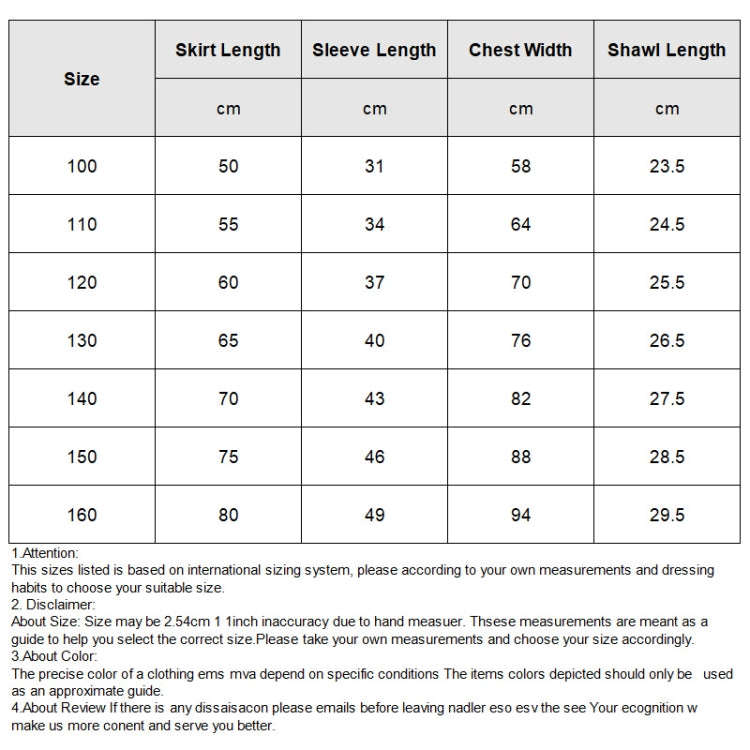 Children Christmas Performance Role Play Costume, Size: 130cm(Girls)