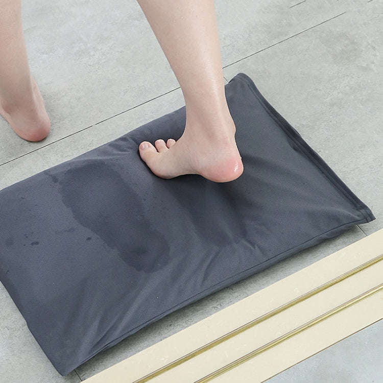 Diatomaceous Earth Water-absorbing Quick-drying Floor Mat Bathroom Non-slip Diatom Mud Soft Mat, ...