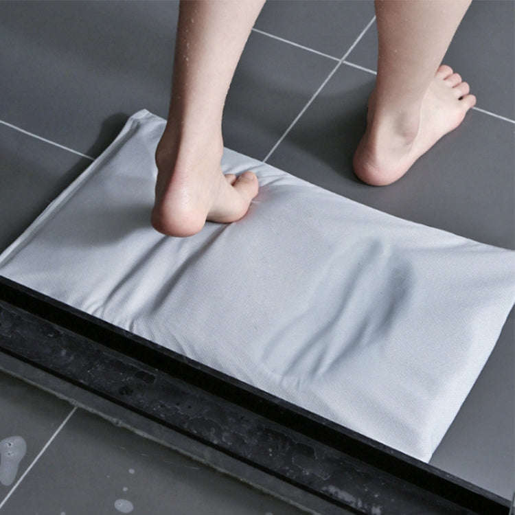 Diatomaceous Earth Water-absorbing Quick-drying Floor Mat Bathroom Non-slip Diatom Mud Soft Mat, ...