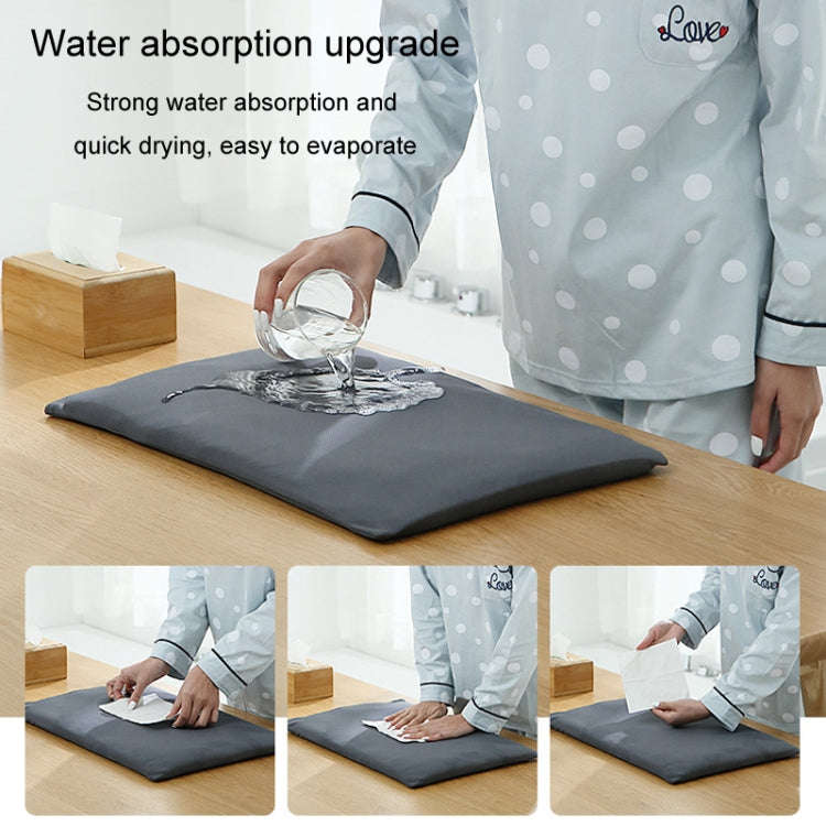 Diatomaceous Earth Water-absorbing Quick-drying Floor Mat Bathroom Non-slip Diatom Mud Soft Mat, ...