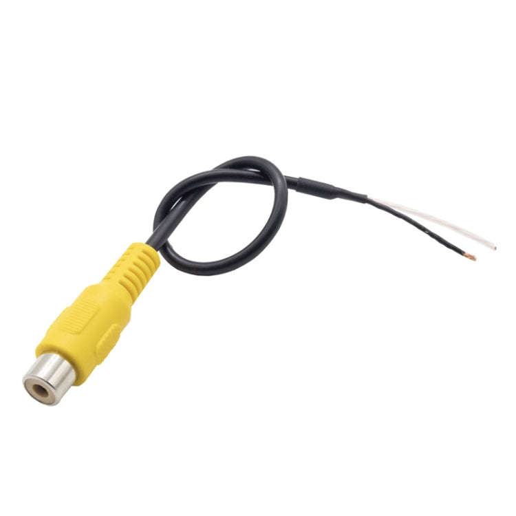 2pcs Car Single AV Audio Cable Lotus Connector RCA Stereo Wire With Shield(E1-9)