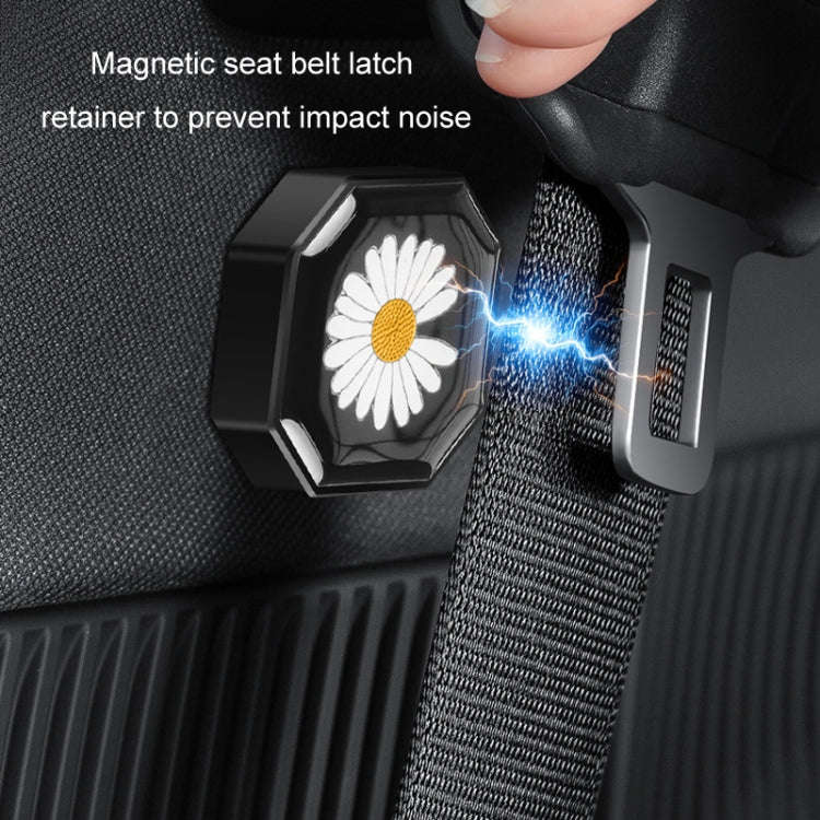 Car Seat Belt Limiter Anti-collision Shaking Abnormal Noise Stabilizer, Specifications: Magnet Type