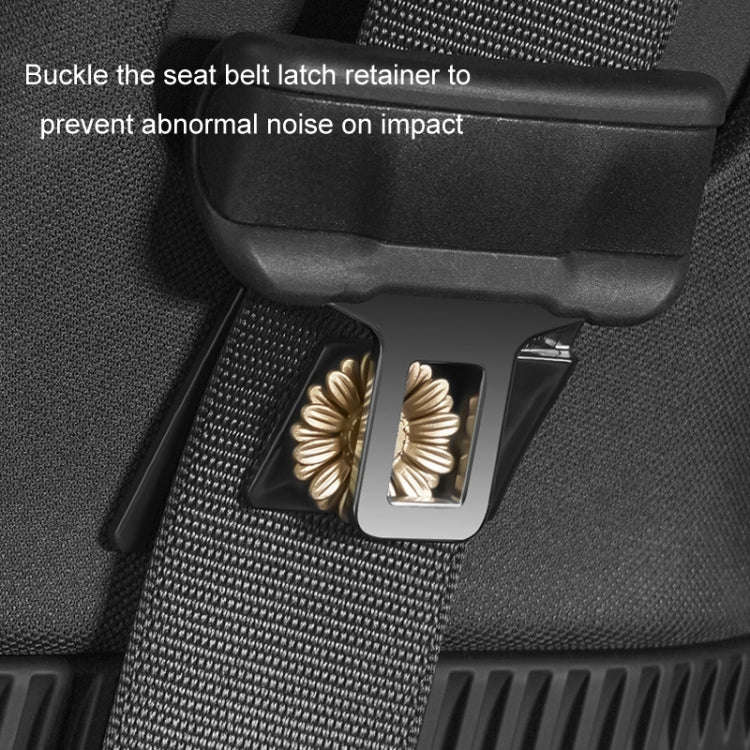 Car Seat Belt Limiter Anti-collision Shaking Abnormal Noise Stabilizer, Specifications: Clip Type