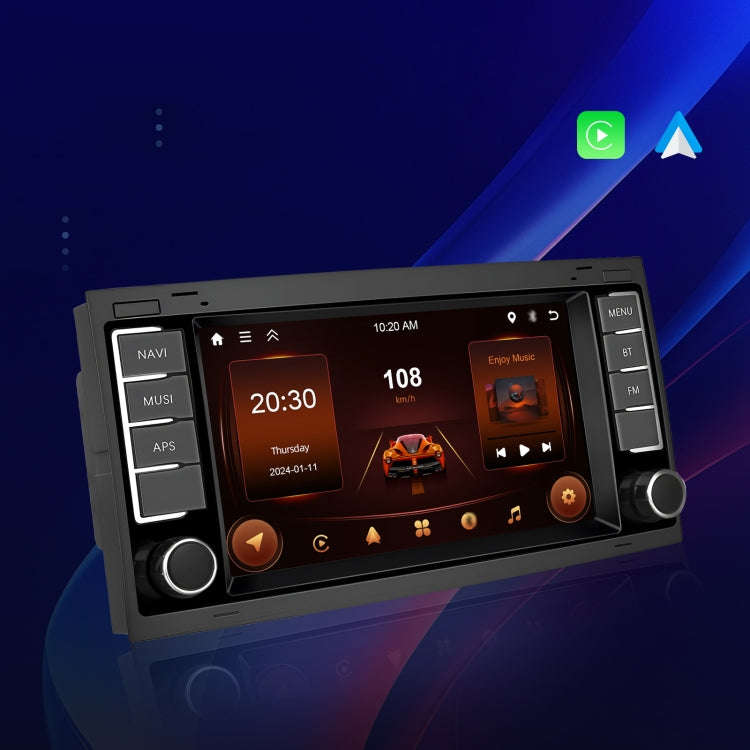 2+64G For Volkswagen Touareg 7-Inch Car WiFi Player Android 13 System Support CarPlay/Android Aut...