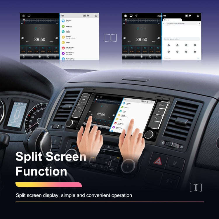 2+64G For Volkswagen Touareg 7-Inch Car WiFi Player Android 13 System Support CarPlay/Android Aut...