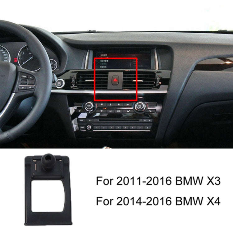 For BMW Car Air Outlet Modified Mobile Phone Holder Base, Model: 11-16 X3/X4