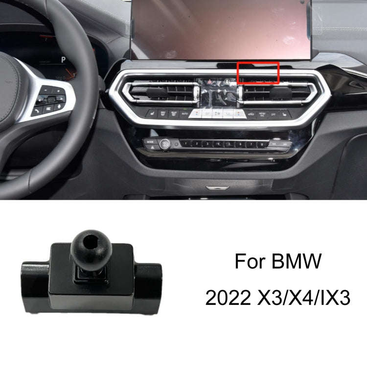 For BMW Car Air Outlet Modified Mobile Phone Holder Base, Model: 22 X3/X4/IX3