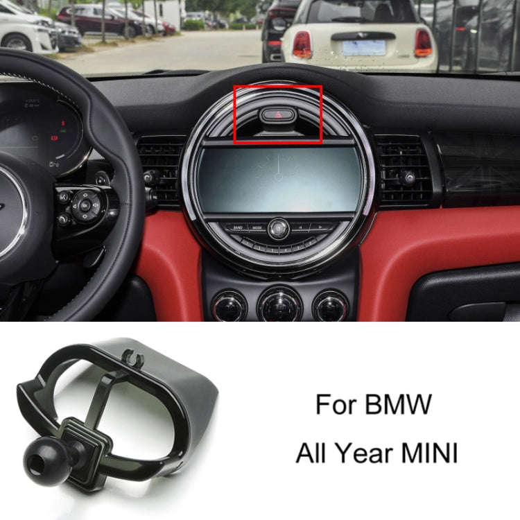 For BMW Car Air Outlet Modified Mobile Phone Holder Base, Model: All Year MINI