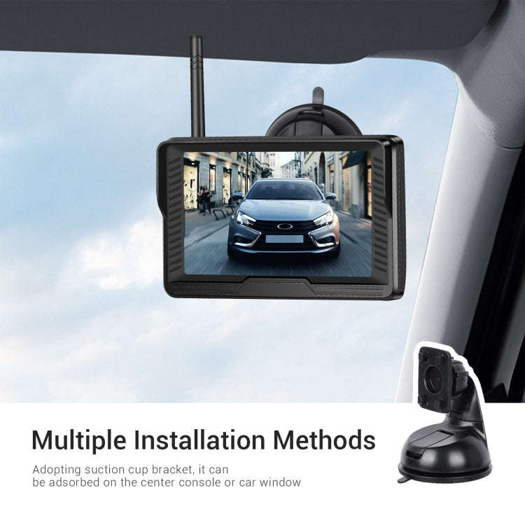 4.3-inch Car Reversing Camera & Monitor Set Rear View Dash Cam Standard