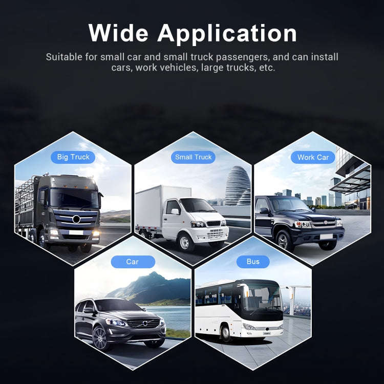4.3-inch Car Reversing Camera & Monitor Set Rear View Dash Cam Standard