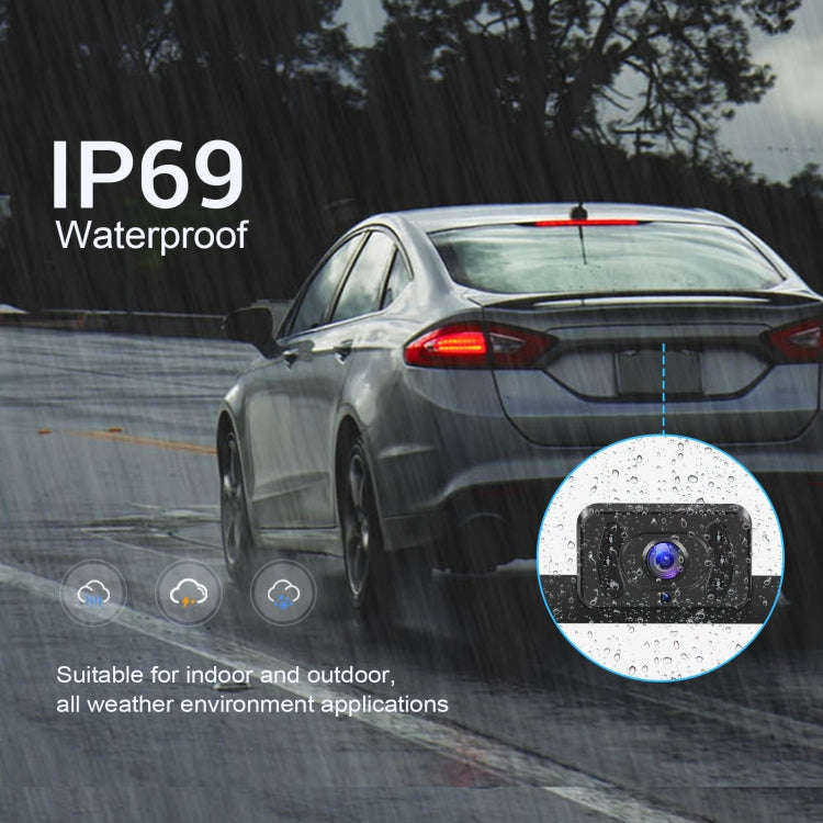 4.3-inch Car Reversing Camera & Monitor Set Rear View Dash Cam Standard