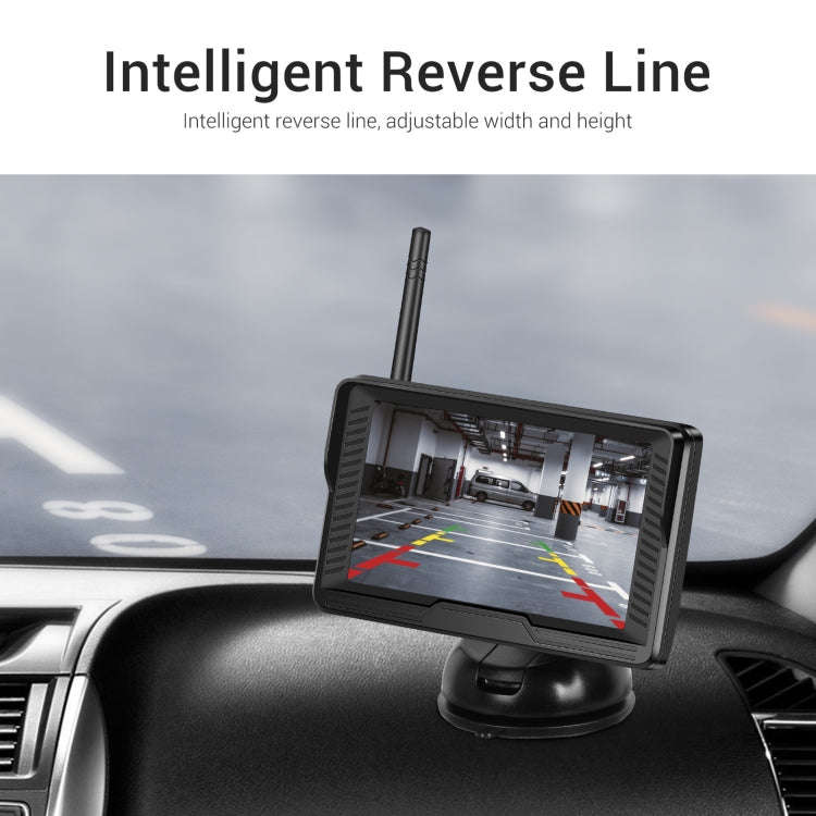 4.3-inch Car Reversing Camera & Monitor Set Rear View Dash Cam Standard