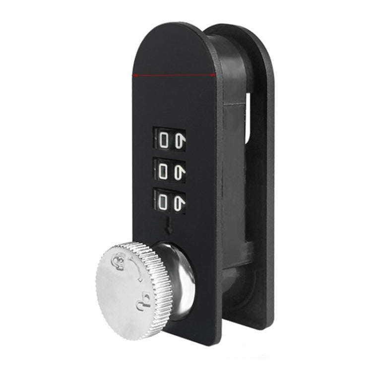 Home Drawer Locker Mechanical Dial And Quarter Turn Combination Lock, Style: Right Turn