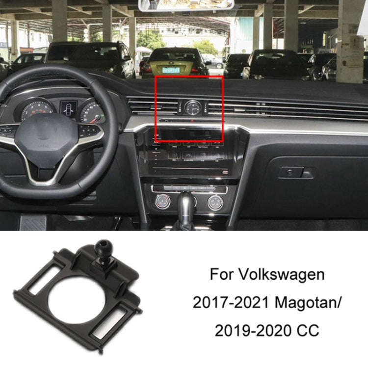 For Volkswagen Car Air Outlet Modified Mobile Phone Holder Base, Model: 17-21 Magotan/19-20 CC