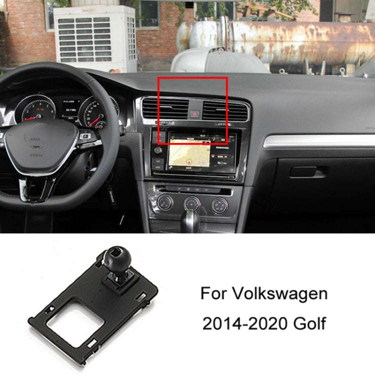 For Volkswagen Car Air Outlet Modified Mobile Phone Holder Base, Model: 14-20 Golf