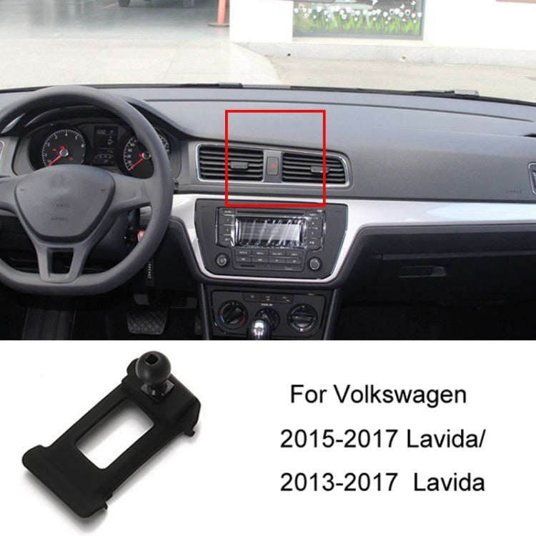 For Volkswagen Car Air Outlet Modified Mobile Phone Holder Base, Model: 15-17 Lavida/13-17 Langxi...