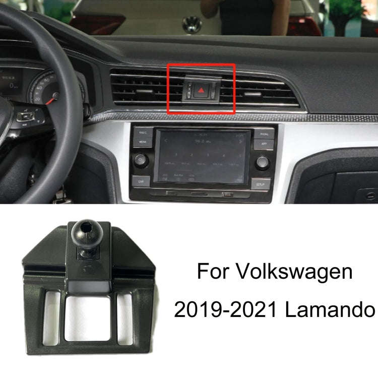 For Volkswagen Car Air Outlet Modified Mobile Phone Holder Base, Model: 19-21 Lamando