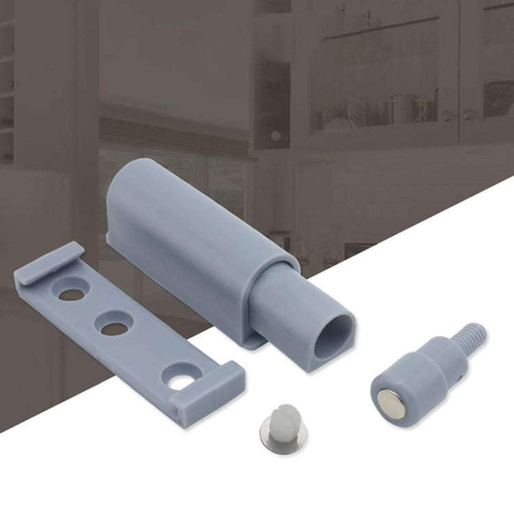 2sets Home Cabinet Door No Pull Handle Thick And Short Magnetic Bouncer
