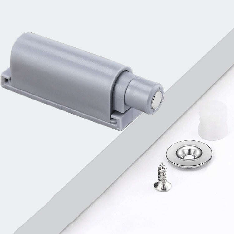 2sets Home Cabinet Door No Pull Handle Thick And Short Magnetic Bouncer