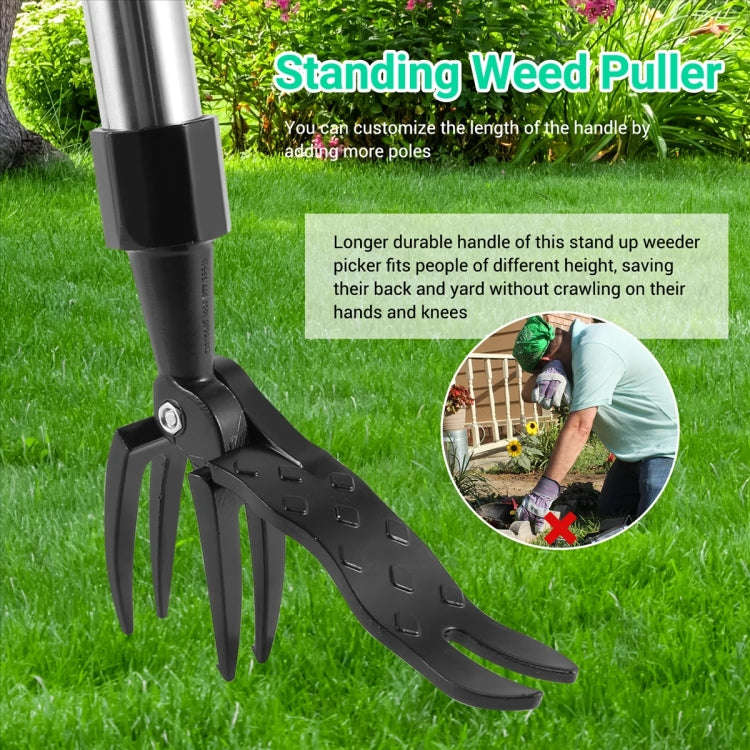 Manual Vertical Foot Weeding Rooting Tool(Card Packaging)