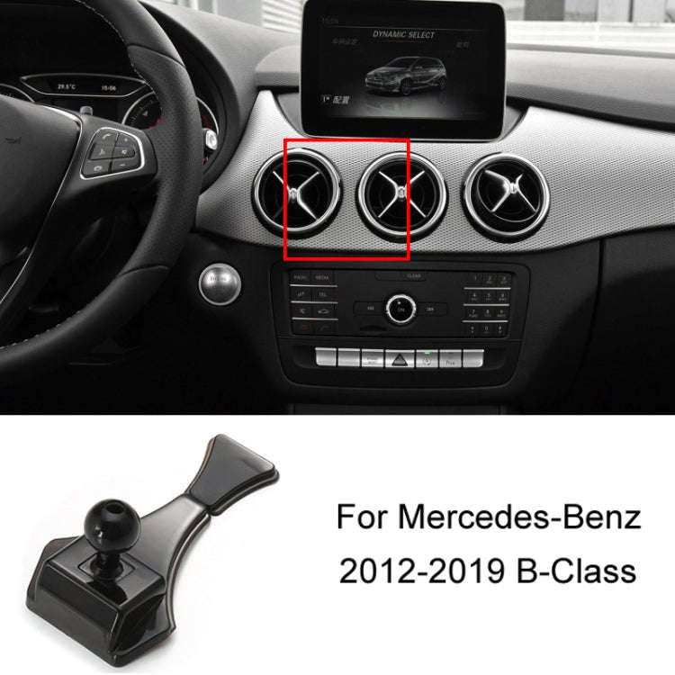 For Mercedes-Benz Mobile Phone Holder Car Air Outlet Base, Model: 12-19 B-Class