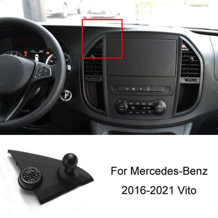 For Mercedes-Benz Mobile Phone Holder Car Air Outlet Base, Model: 16-21 Vito