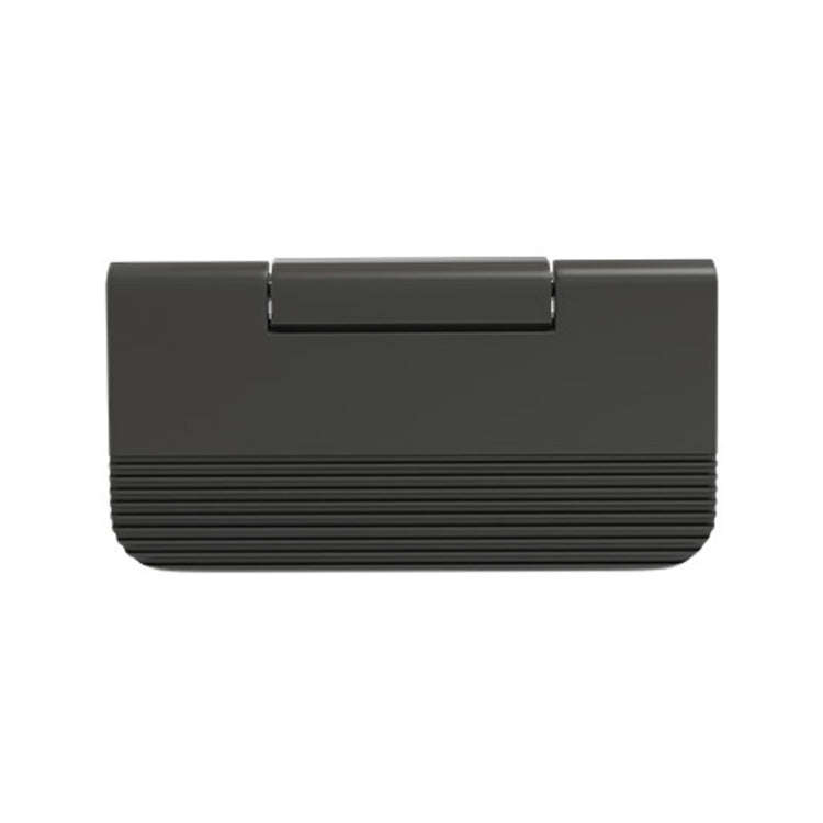 Invisible Simple Drawer Exposed Mounted Concealed Button Flip Flop Handle(Gray)