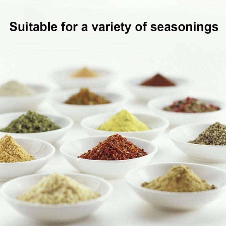 Multifunctional Kitchen Seasoning Electric Grinder Adjustable Coarse and Fine Pepper Grinder(White)