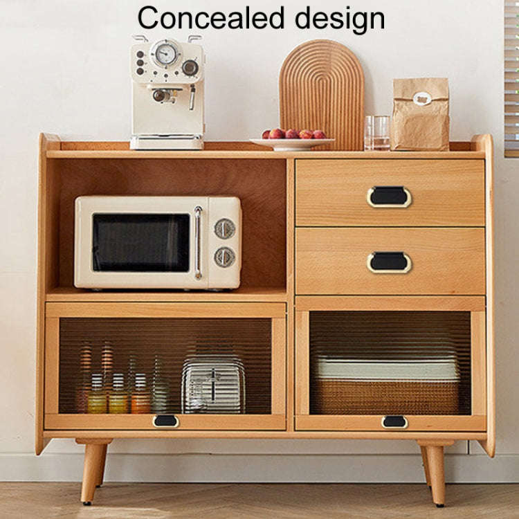 Simple Household Cabinet Drawer Hidden Flat Pull Handle, Color: Gold+White