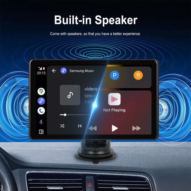 8-inch Car Full Touch Screen Player Supports Horizontal and Vertical CarPlay / Android Auto, Spec...