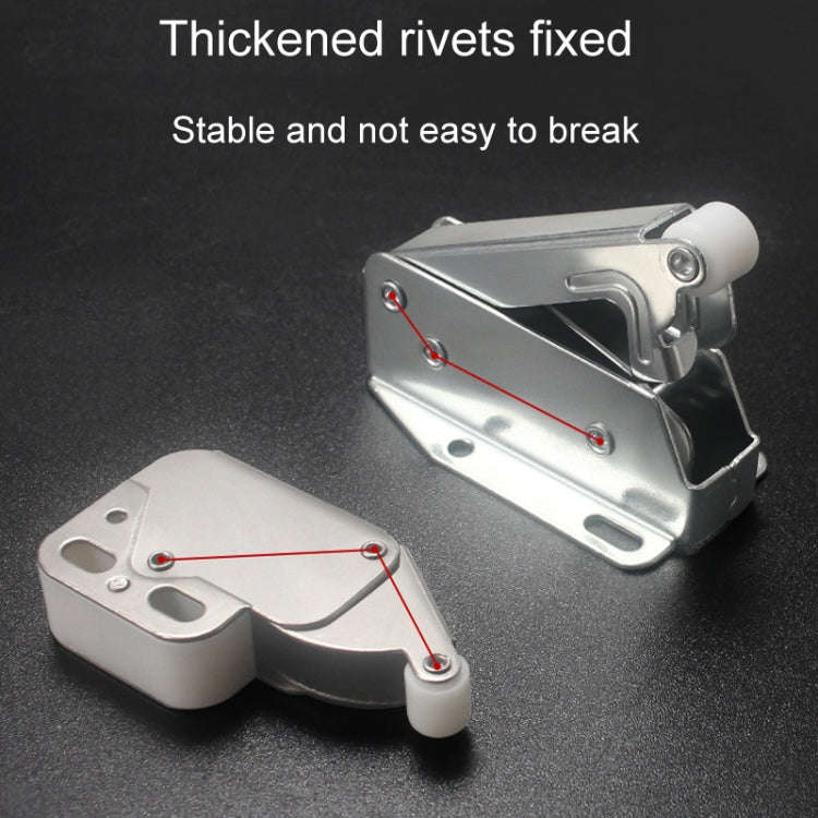 2pcs Household Thickened Closet Cabinet Door Latch, Style: Elephant Trunk Lock