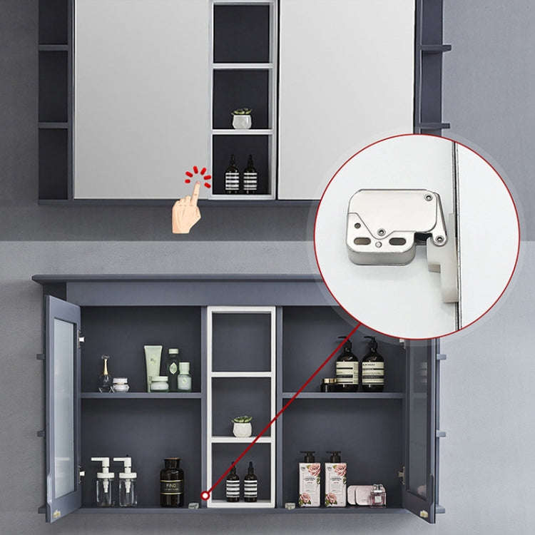2pcs Household Thickened Closet Cabinet Door Latch, Style: Elephant Trunk Lock