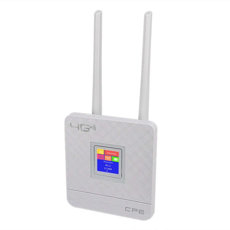 European Version B1/3/7/8/20/38/39/40/41 4G LTE CPE Colorful Screen Router Triple Network Plug an...