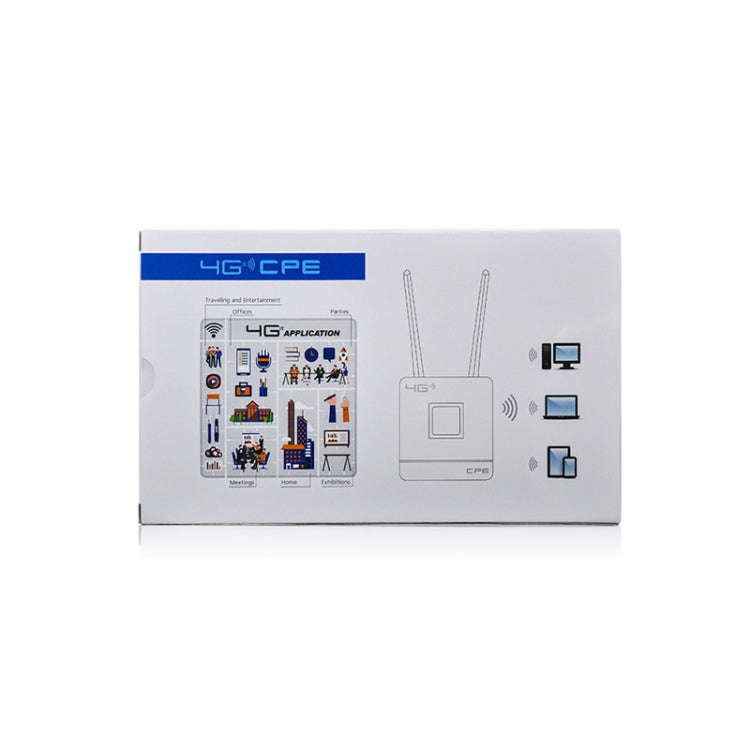 European Version B1/3/7/8/20/38/39/40/41 4G LTE CPE Colorful Screen Router Triple Network Plug an...